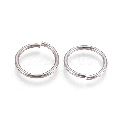 Tarnish Resistant 304 Stainless Steel Saw Cut Open Jump Rings STAS-P212-25P-06-1