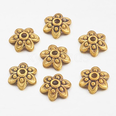 Tibetan Style Bead Caps LS-GLF0626Y-NF-1