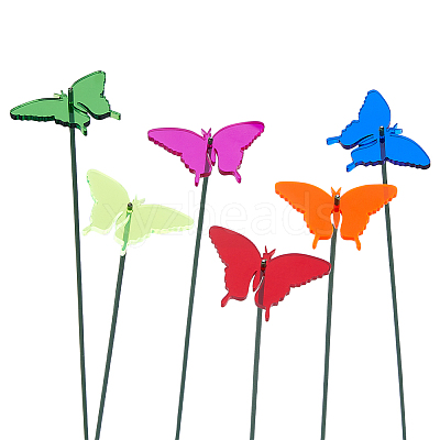 Acrylic Garden Stake AJEW-FH0005-24C-1