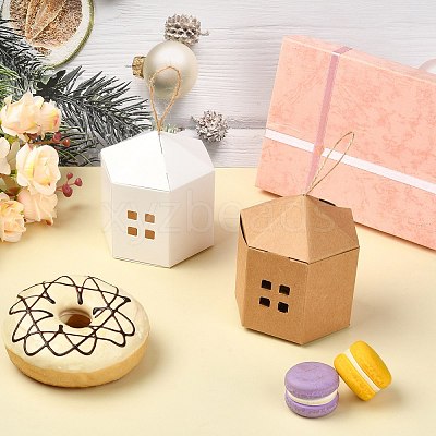 20 Bags 2 Colors Paper Gift Packaging Boxes CON-CJ0001-29-1