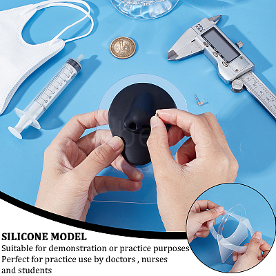 Soft Silicone Flexible Model Body Part Displays ODIS-WH0061-29C-1