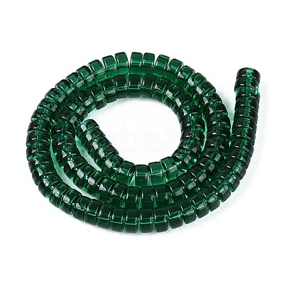 Transparent Glass Beads Strands GLAA-N026-4x8mm-T02-1