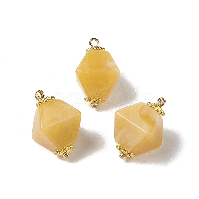 Two Tone Acrylic Pendants MACR-C033-07F-1