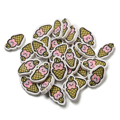Handmade Polymer Clay Cabochons CLAY-P003-13B-1