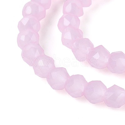 Imitation Jade Glass Beads Strands GLAA-T028-2mm-11E-1