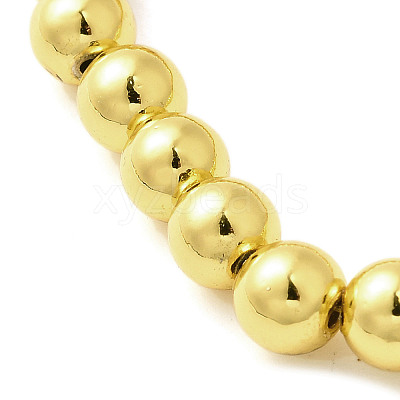 Electroplated Synthetic Magnetic Hematite Beads Strands G-L613-F01-01C-1