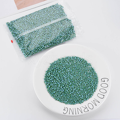 8/0 Two Tone Opaque Glass Seed Beads SEED-T006-01C-A08-1