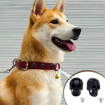 16 Bags Skull Alloy Decorative Rivets DIY-DR0007-75EB-1