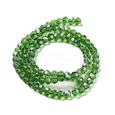 Electroplate Transparent Glass Beads Strands LS-EGLA-A035-T4mm-A11-1