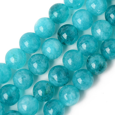 Natural Quartz Beads Strands G-T129-03-6mm-1