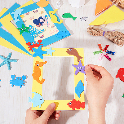 DIY Ocean Theme Photo Frame DIY-FG0002-95-1