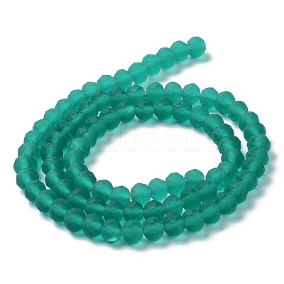 Transparent Glass Beads Strands EGLA-A034-T2mm-MD18-1
