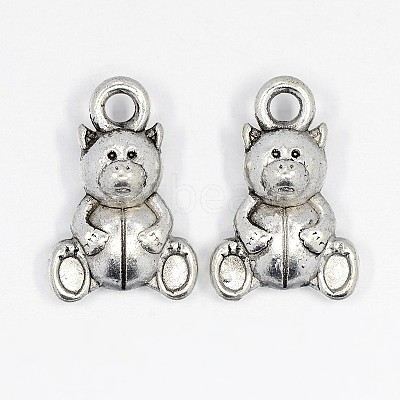 Tibetan Style Alloy Charms LS-LF0301Y-1