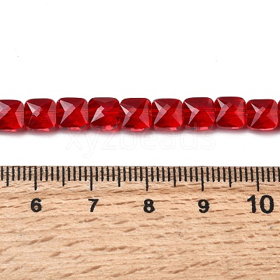Transparent Glass Beads Strands GLAA-L050-A16-1