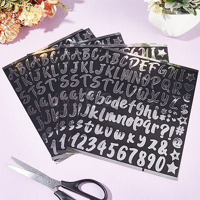 PVC Self-adhesive Label Stickers DIY-WH0013-61A-1