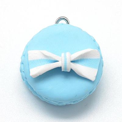 Handmade Polymer Clay Pendants CLAY-Q240-019C-1