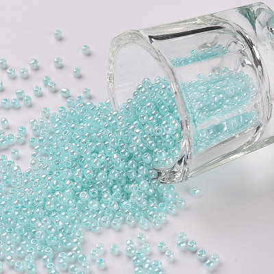 12/0 Grade A Round Glass Seed Beads X-SEED-N001-B-143-1