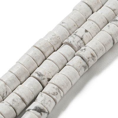 Synthetic Howlite Beads Strands X-G-D077-D03-02-1-1