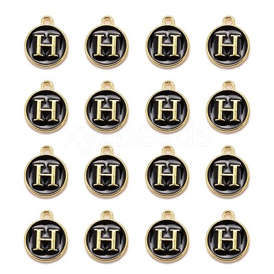Golden Plated Alloy Charms ENAM-S118-02H-1