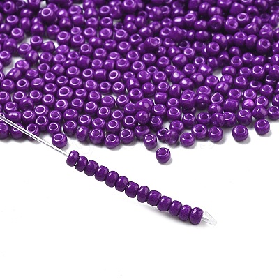 Baking Paint Glass Seed Beads SEED-S002-K11-1