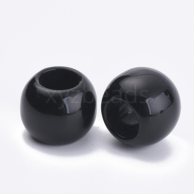 Opaque Acrylic Beads SACR-S300-15B-02-1
