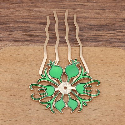 Alloy Hair Comb Findings PW-WGAD31C-08-1