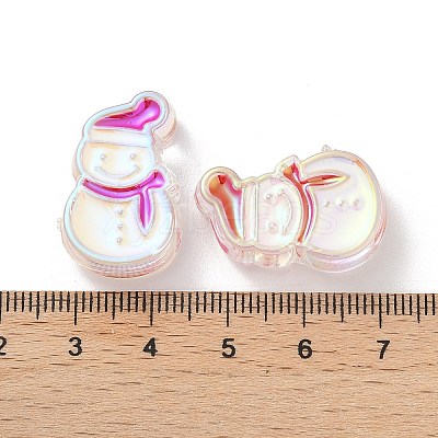 UV Plating Acrylic Beads X-OACR-Z021-02H-1