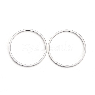 Brass Linking Rings KK-Y003-03G-S-1