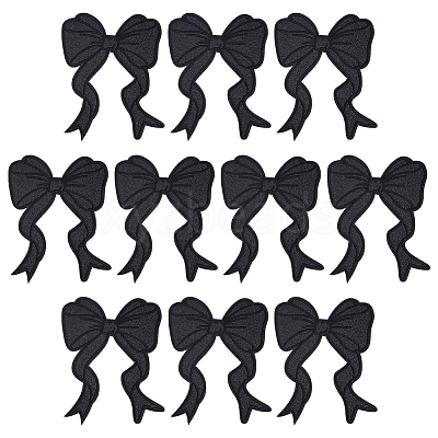 Polyester Iron on/Sew On Patches LS-DIY-WH0595-01C-1