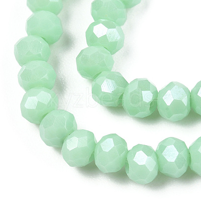 Electroplate Glass Beads Strands EGLA-A034-P3mm-A20-1