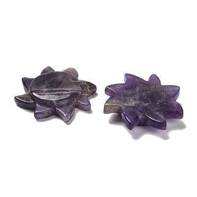 Natural Amethyst Cabochons G-Q190-01C-1