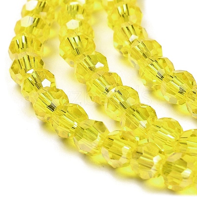 Transparent Glass Beads EGLA-A035-T4mm-B03-1