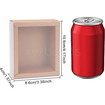 Kraft Paper Jewelry Boxes CON-WH0068-65E-1