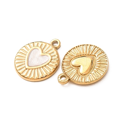 304 Stainless Steel Enamel Pendants SA-CBAD609-09G-01-1