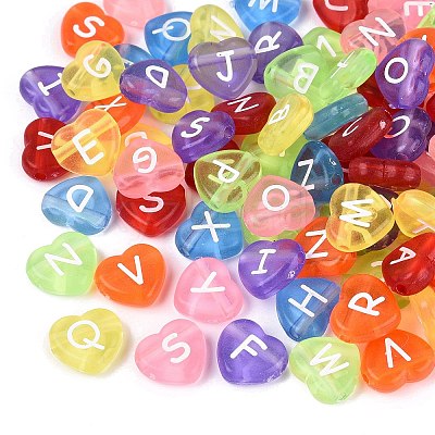 Transparent Acrylic Craft Beads TACR-Q013-11-1