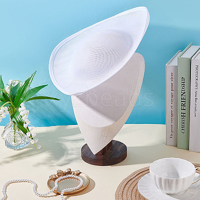 Cloth Round Fascinator Hat Base for Millinery Magic AJEW-WH0270-738A-1
