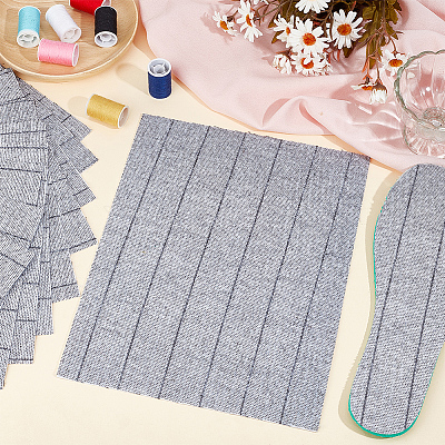 Rectangle Polyester Insole Cloth FIND-WH0139-342A-1