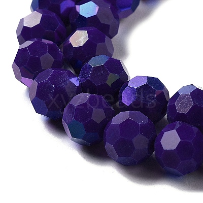 Opaque Glass Beads Strands EGLA-A035-P10mm-L09-1