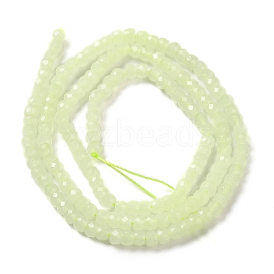 Synthetic Luminous Stone Beads Strands G-C086-01A-06-1
