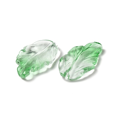 Dyed & Heated Glass Pendants X1-GLAA-B009-06C-1