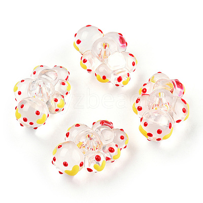Transparent Acrylic Beads ACRC-T012-01-E01-1
