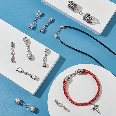 20Pcs 10 Style Zinc Alloy Lobster Claw Clasps FIND-PH0009-99-1