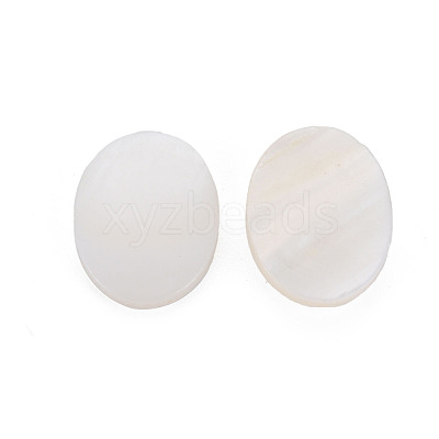 Natural Freshwater Shell Cabochons SHEL-S278-048B-1