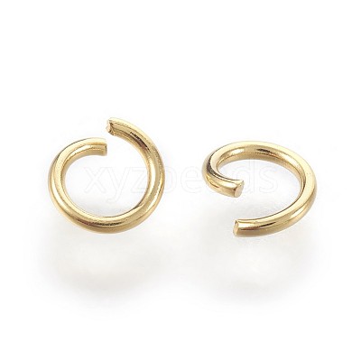 304 Stainless Steel Open Jump Rings X-STAS-P221-21A-G-1