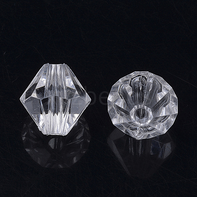 Transparent Acrylic Beads X1-TACR-S146-4mm-01-1