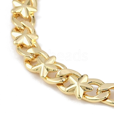 Rack Plating Brass Bracelets for Women BJEW-K244-06C-G-1