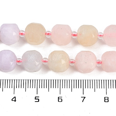 Natural Morganite Beads Strands G-B125-O08-01-1