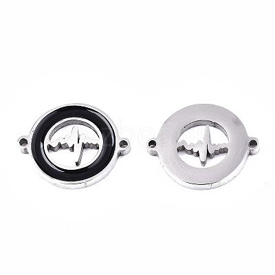 304 Stainless Steel Enamel Links Connectors STAS-S080-019P-B-1