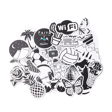 Mix Pattern Cartoon Stickers DIY-A025-03F-1