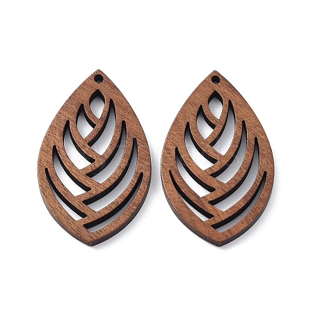 Walnut Wood Laser Cut Pendants X-WOOD-Q051-01E-1